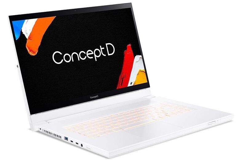 宏碁 ConceptD 7 Ezel Pro 上架：至強芯、專業卡、四萬元、4K 屏、翻轉觸控、純白極簡