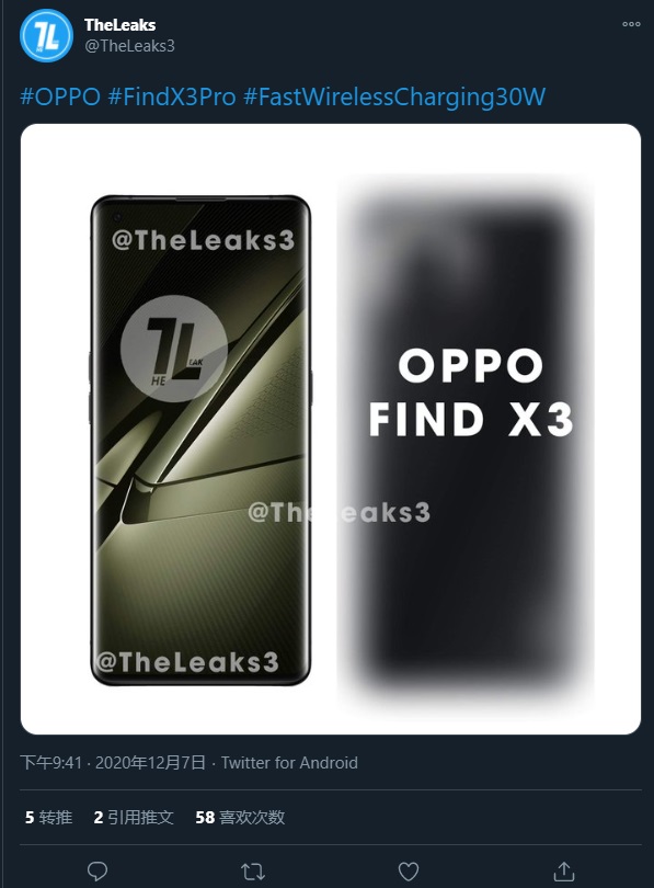 雙主攝成真，曝 OPPO Find X3 將采用兩顆 50MP 的 IMX766 以及顯微鏡級微距鏡頭