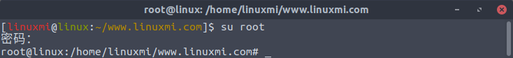 Linux命令su、sudo、sudo su、sudo -i使用和區別