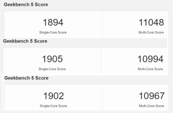 英特爾 i9-11900K 突破 1900 分，創 Geekbench 單核測試新紀錄