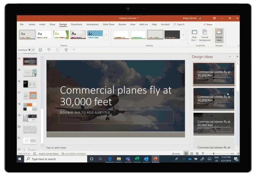 一鍵做 PPT ,微軟現允許將 Word 文檔轉換為 PowerPoint 演示文稿