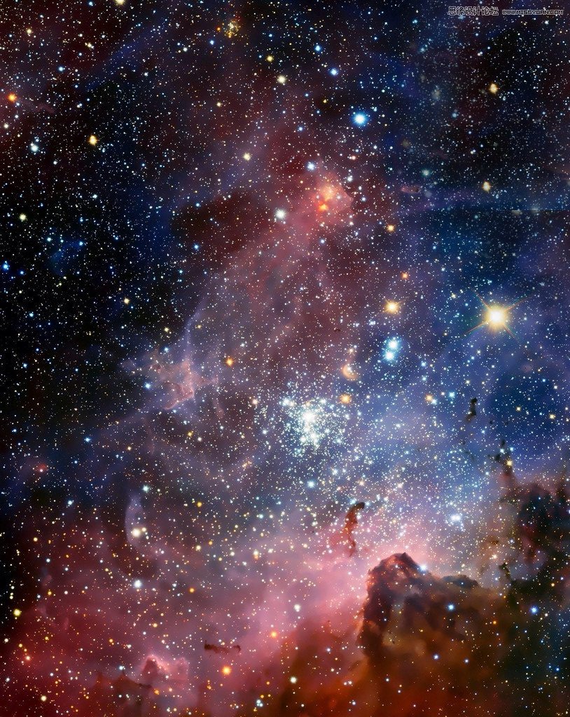 PS制作創意風格的星空人像效果教程