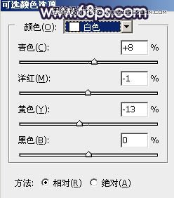 PS調出河道邊女孩唯美紫色藝術效果