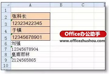 excel表格內(nèi)容分離 使用Excel表格快速分離姓名和手機號碼的方法