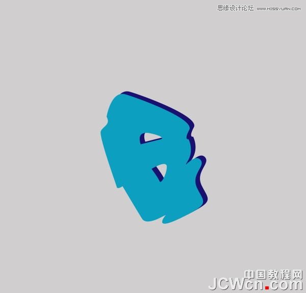 PS制作個性的涂鴉立體字教程