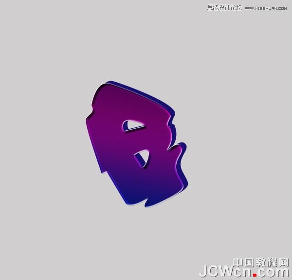 PS制作個性的涂鴉立體字教程