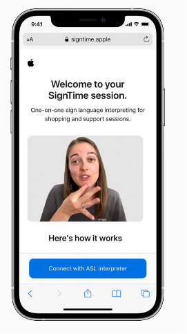 蘋果將新推一系列殘障輔助功能：SignTime 手語翻譯、Apple Watch 輔助觸控、iPad 眼球追蹤、背景音等