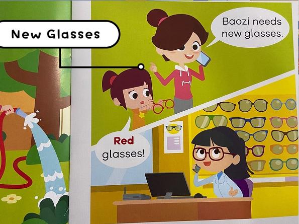 嘰里呱啦|近期英語繪本推薦《New Glasses》