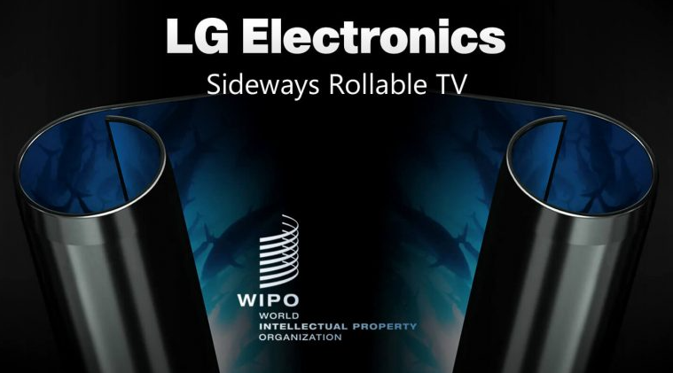 LG 可卷曲 OLED 電視專利公開：屏幕可從兩側滾動收起