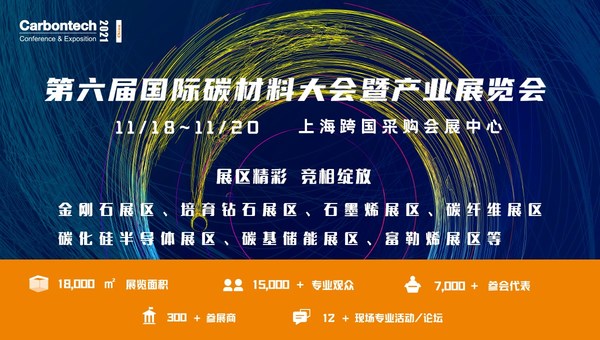 Carbontech 2021 碳材料大會(huì)攜四大亮點(diǎn)，全新起航