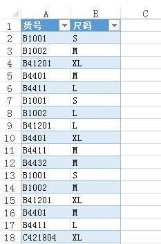 excel表格如何篩選重復數據 在Excel表格的兩列數據中提取不重復值的四種方法