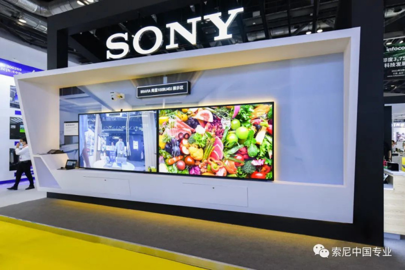 索尼發(fā)布 100 英寸 BRAVIA 商用顯示器,展現(xiàn) Crystal LED 黑彩晶顯示屏