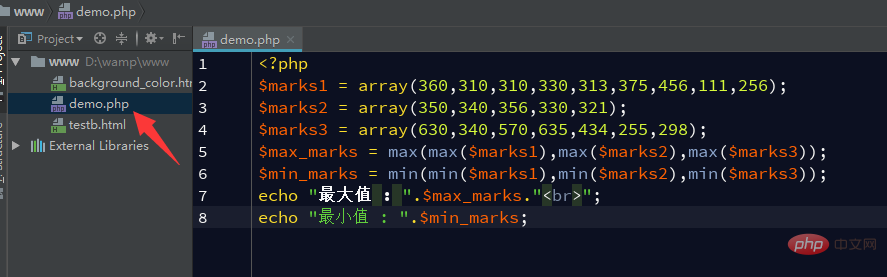 PHP數學函數實踐一：max()和min()函數的趣味解析