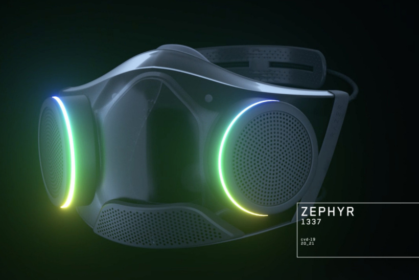 雷蛇 RGB 口罩定名 Razer Zephyr,外觀設計改進
