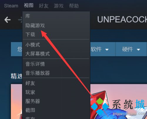 steam隱藏的游戲怎么顯示出來(lái) steam隱藏游戲在哪里