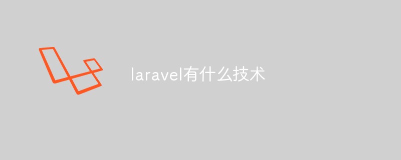 laravel有什么技術