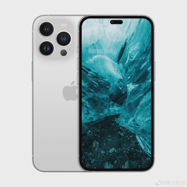 外觀大變!iPhone 14 Pro渲染圖曝光:打孔屏設(shè)計(jì)
