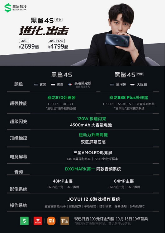 DXO音頻 No.1同款音頻硬件,黑鯊4S全系打造極致音效體驗