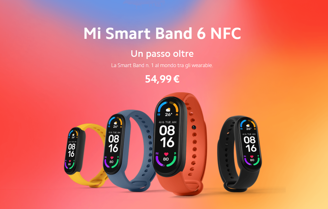 小米手環(huán) 6 NFC 版終于在歐洲上市：售價約合 409 元，支持萬事達(dá)卡