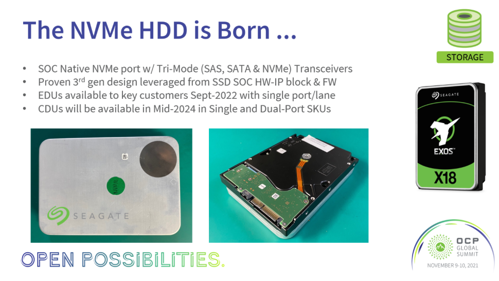 希捷展示業界首個 PCIe 機械硬盤,預計 2024 年上市
