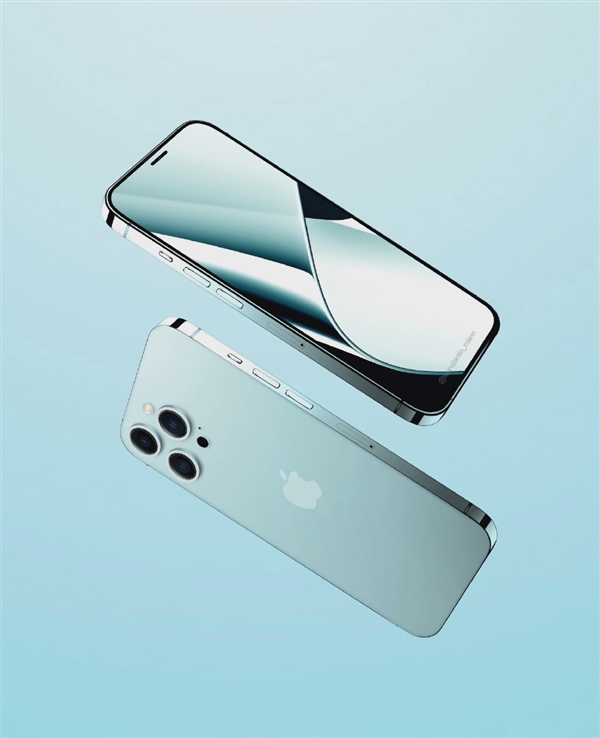 劉海抹掉了!蘋果iPhone 14 Pro概念渲染圖曝光:首次采用打孔屏