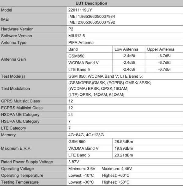 Redmi 10 2022 通過 FCC 認證:僅支持 4G,預計將在近期亮相