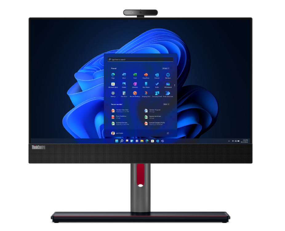 聯想發布新款 ThinkCentre 一體機:24 英寸 2K 屏,最高搭載 12 代酷睿 i9