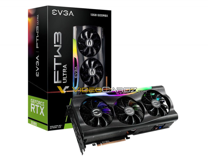 英偉達(dá) RTX 3080 12GB 型號外觀曝光，消息稱今晚發(fā)布