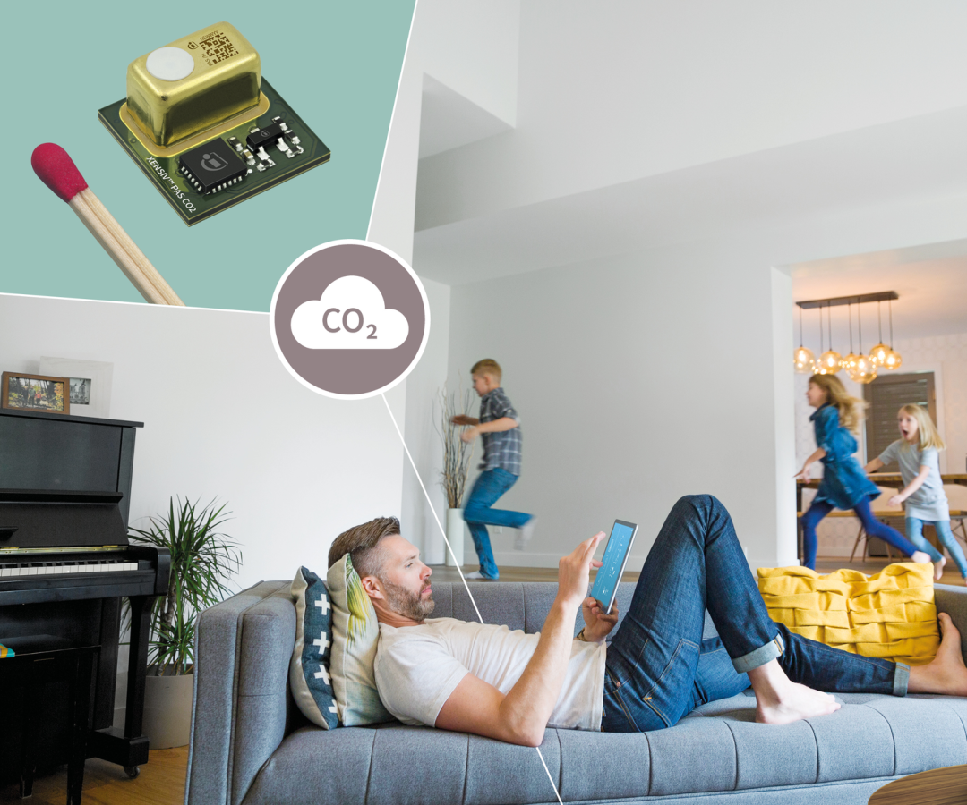 英飛凌量產新款二氧化碳傳感器，首款產品 co2go 可連接至手機 / 筆記本