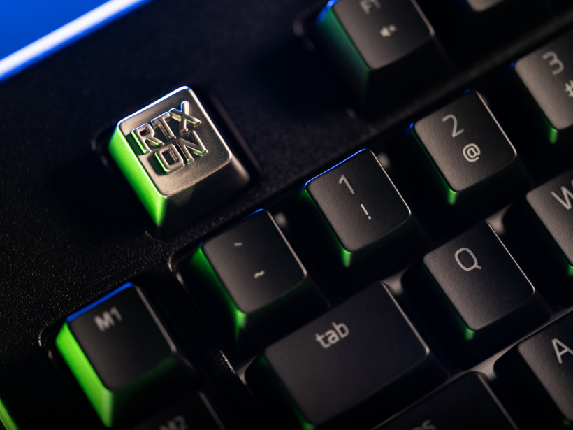 英偉達發布“RTX On”限量版鍵帽，將通過社交媒體送出