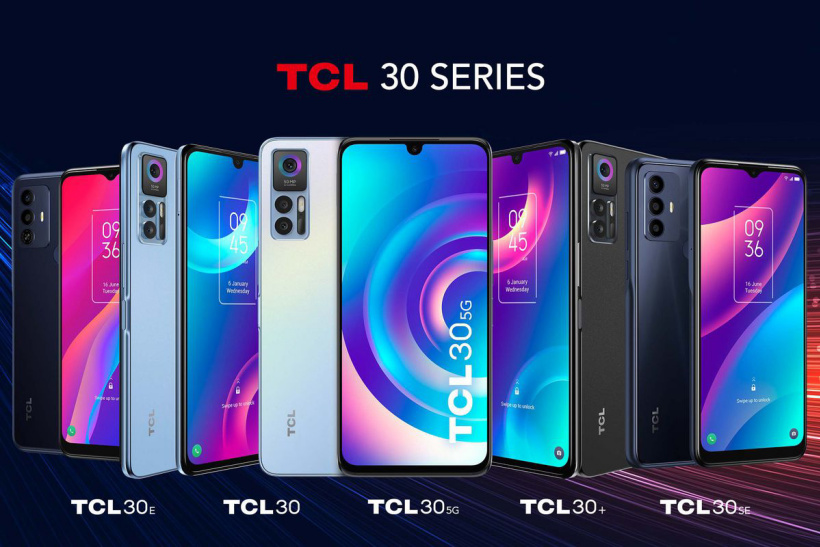 TCL 發(fā)布 5 款 30 系列手機,起售價 139 歐元