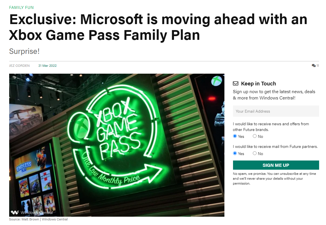 消息稱微軟將為 Xbox 推出 XGP 家庭會員,五個人組團買更劃算
