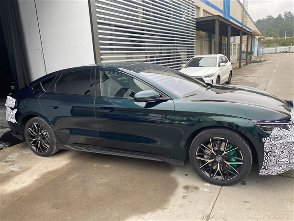 車如其名！比亞迪新車型漢EV千山翠限量版實拍