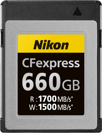 尼康發(fā)布 CFexpress 存儲(chǔ)卡 MC-CF660G:660GB 大容量,可達(dá) 1700 MB/s