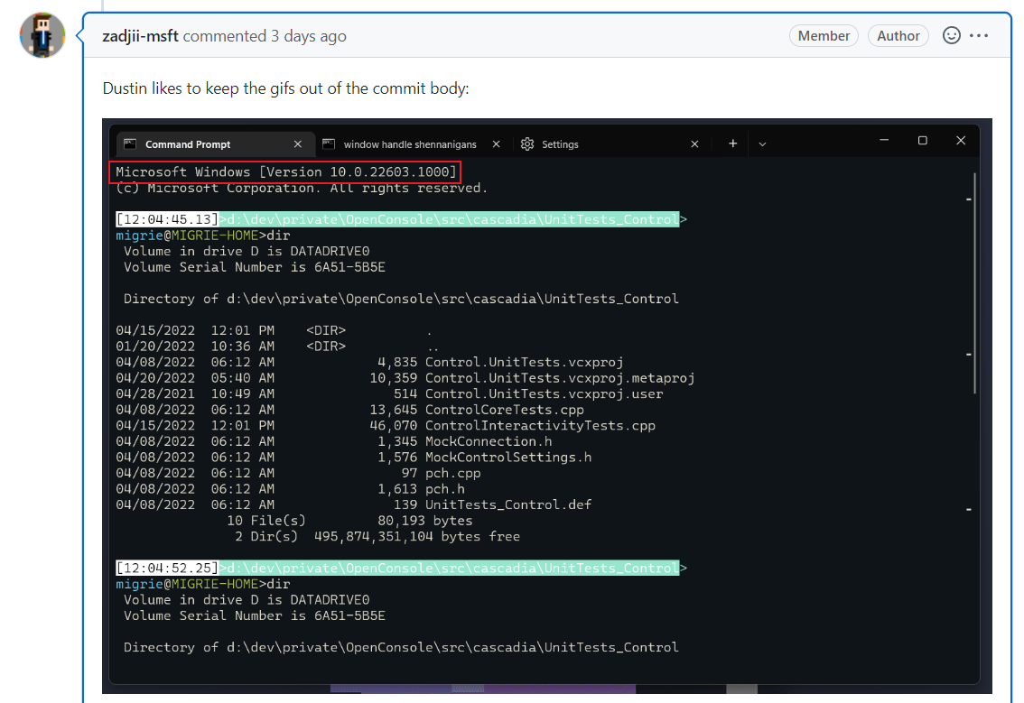 微軟 Win11 Build 22603 出現(xiàn)在 GitHub,22H2(太陽谷 2)大版本更新 Dev 預覽版有望到來