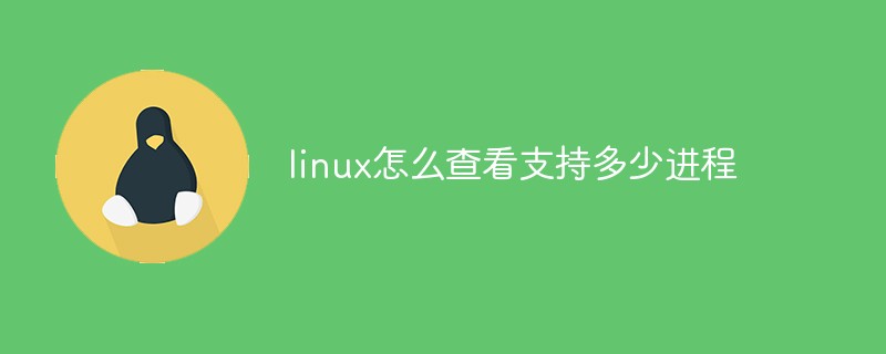 linux怎么查看支持多少進程