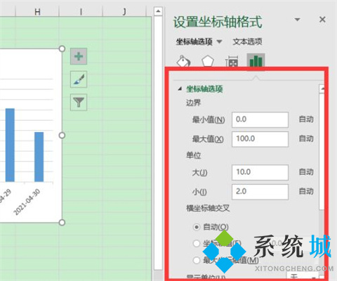 excel圖表怎么設置x軸y軸 excel畫圖表如何自定義xy軸